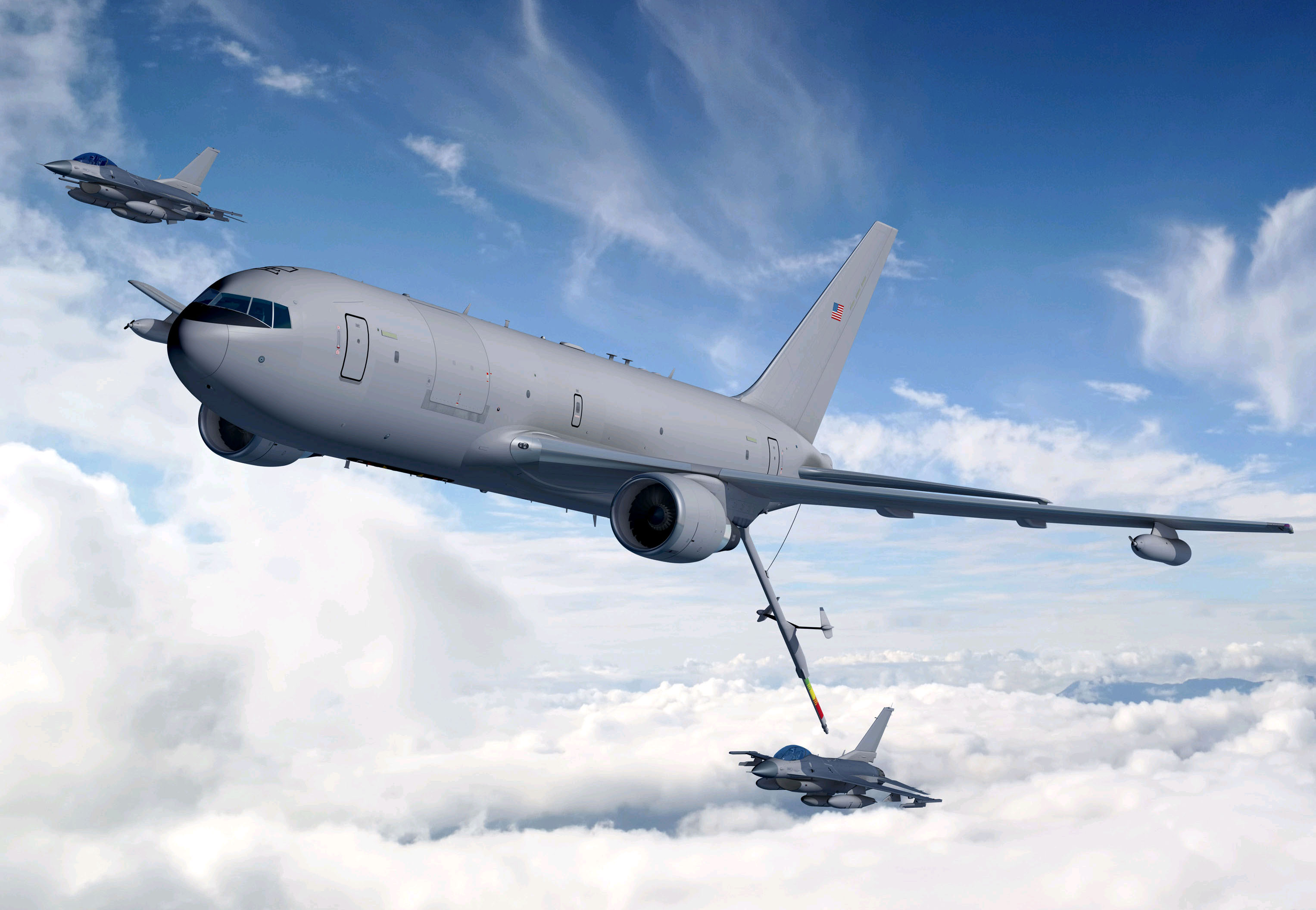 Không quân Mỹ sẽ sớm nhận “Thùng xăng bay” KC-46A

